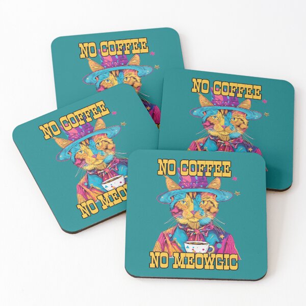 Item preview, No Coffee / No Meowgic III. designed and sold by FabulDeco2022.