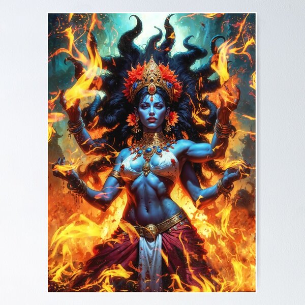 Item preview, Divine Kali Ma designed and sold by AliceWhiteDF.