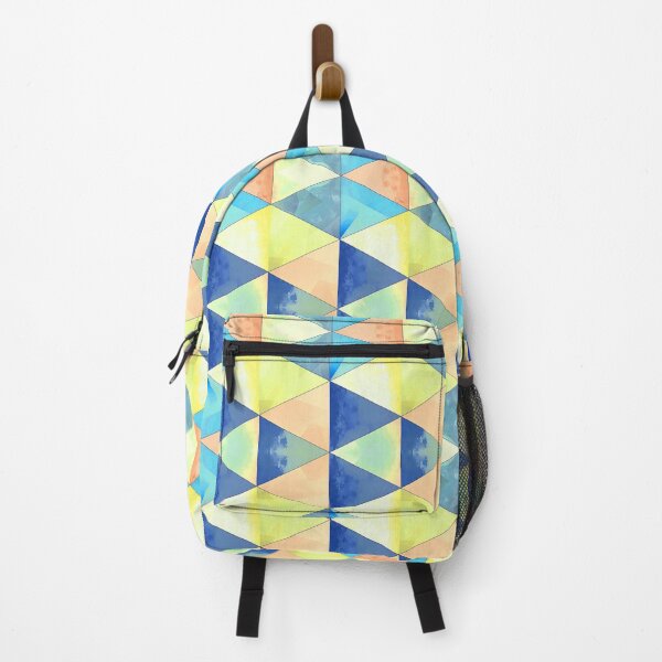 Aperçu de l'œuvre Triangles aquarelle créée et vendue par Vikycialp.