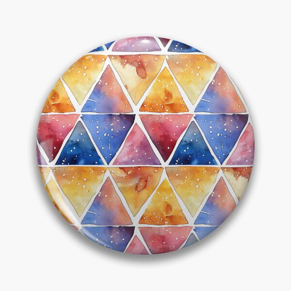 Item preview, Watercolor Triangles designed and sold by Vikycialp.