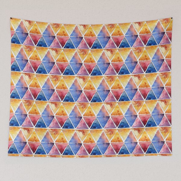 Item preview, Watercolor Triangles designed and sold by Vikycialp.