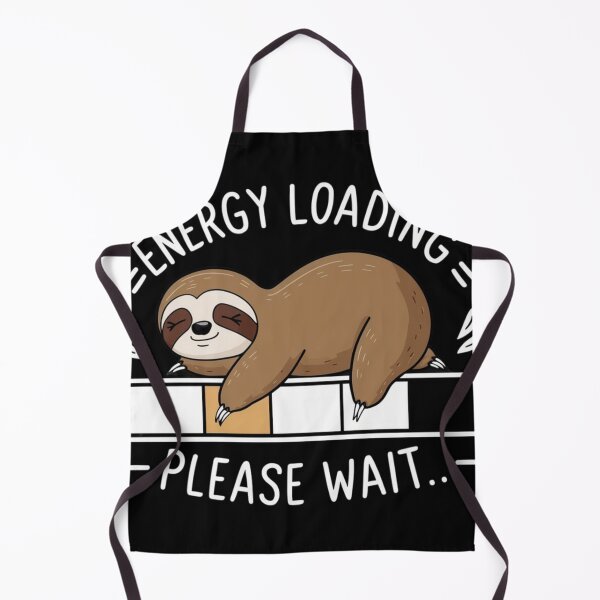 Item preview, Energy Loading Sloth designed and sold by MyNiceDesigns.