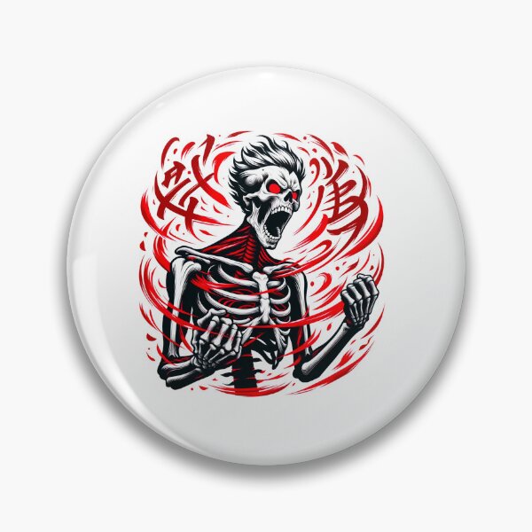 Item preview, Fiery Skeleton Rage designed and sold by ObjCrea123.