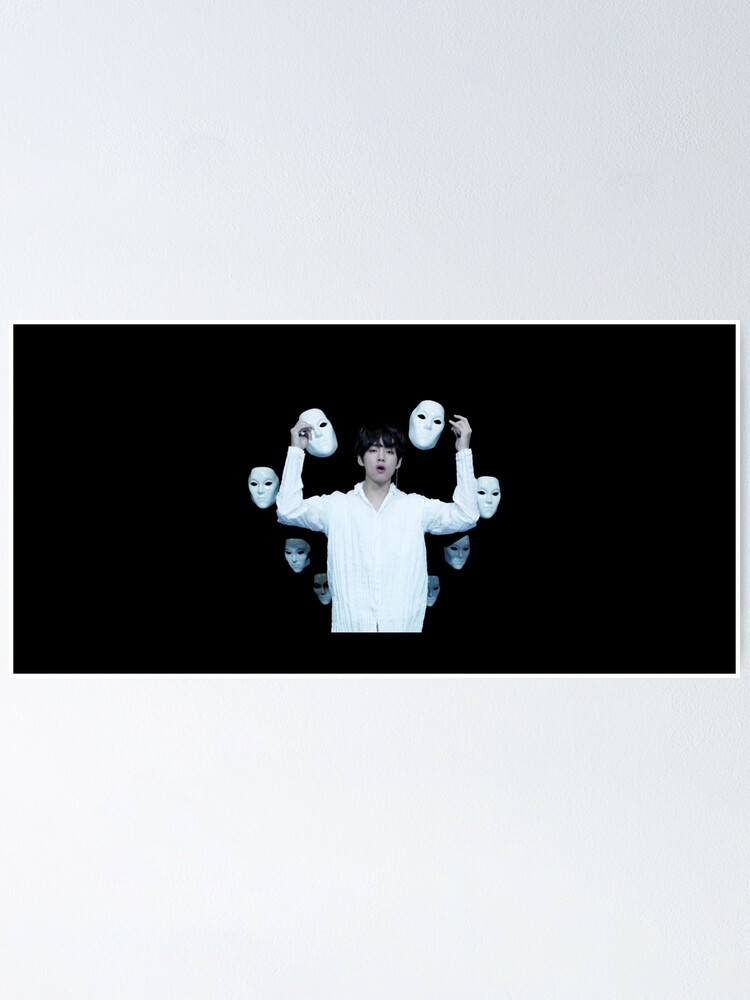 Bts V Singularity Poster By Lyshoseok Redbubble