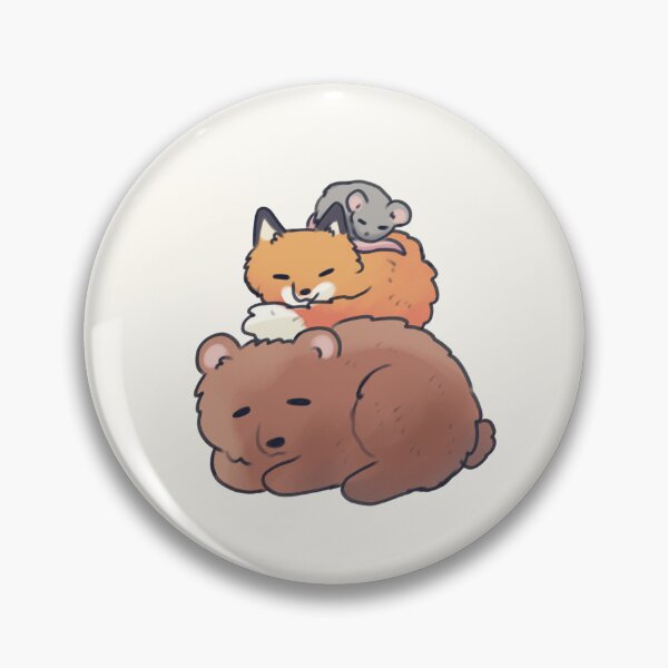 Item preview,  Bear fox and mouse stack  designed and sold by Artofmayara.