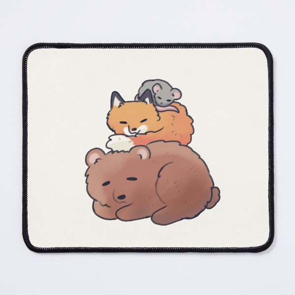 Item preview,  Bear fox and mouse stack  designed and sold by Artofmayara.