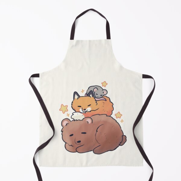 Item preview, Bear fox and mouse stack with stars  designed and sold by Artofmayara.