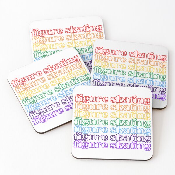 Item preview, figure skating - rainbow font designed and sold by AnythingGOE.
