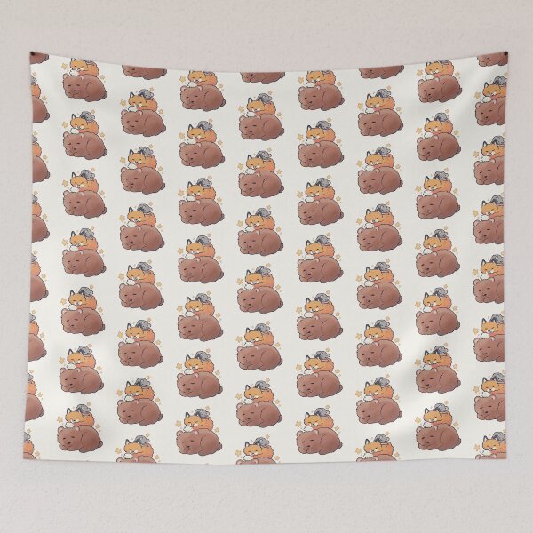 Item preview, Bear fox and mouse stack with stars  designed and sold by Artofmayara.