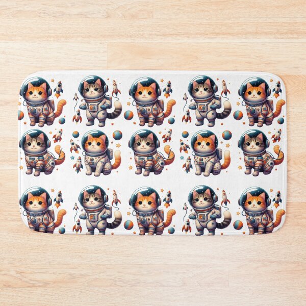 Item preview, Cosmic Kitties: Feline Astronauts on a Space Odyssey designed and sold by joejiing.