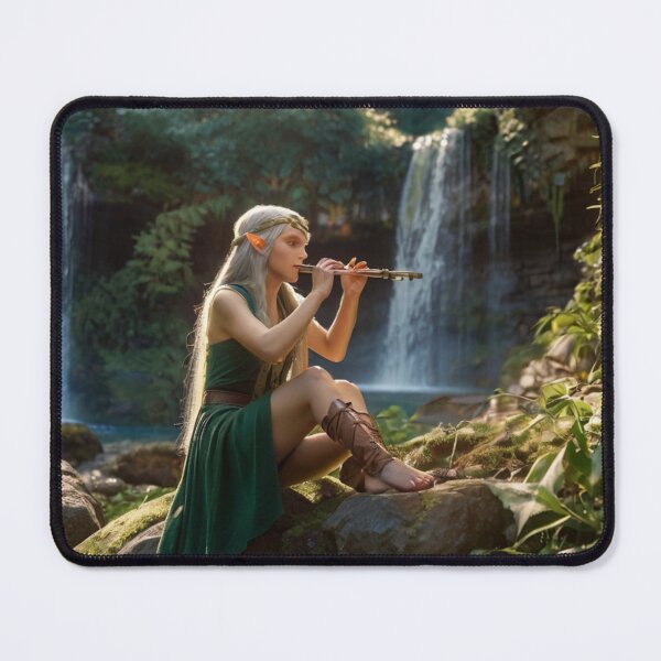 Item preview, Flute Song in the Enchanted Garden designed and sold by BlareBlare.