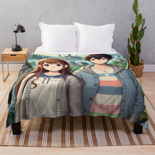 Item preview, Anime Siblings at the Edge of a Mystical Forest designed and sold by Abdulra7man369.