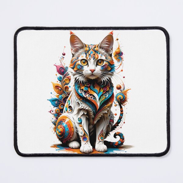 Item preview, Fractal Cat designed and sold by My Secret Monster.