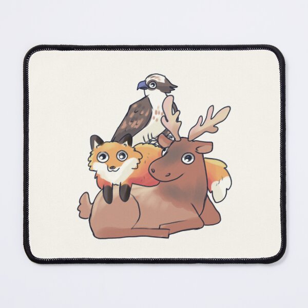 Item preview, Moose fox and Osprey stack designed and sold by Artofmayara.