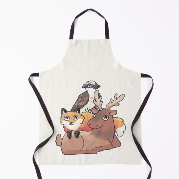 Item preview, Moose fox and Osprey stack designed and sold by Artofmayara.