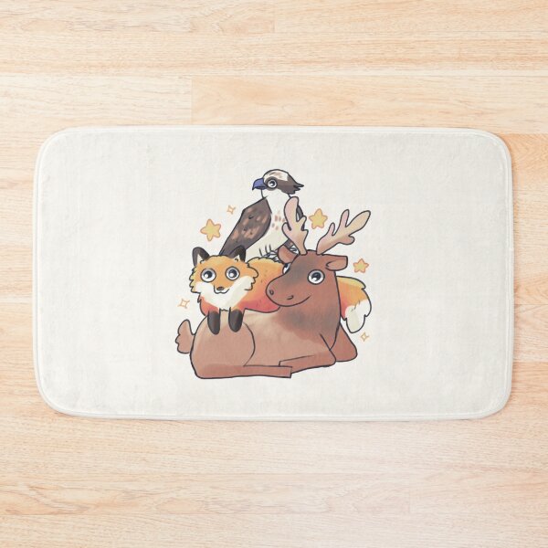 Item preview, Cute Moose fox and Osprey stack designed and sold by Artofmayara.