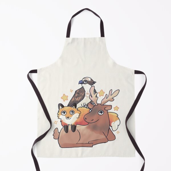 Item preview, Cute Moose fox and Osprey stack designed and sold by Artofmayara.