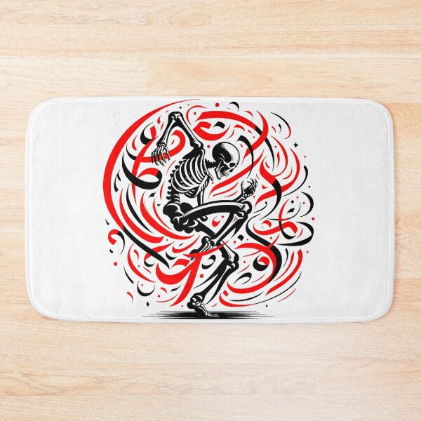 Item preview, Dancing Skeleton Inferno designed and sold by ObjCrea123.