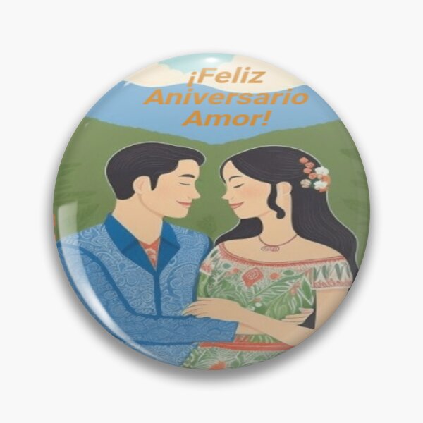 Item preview, ¡Feliz Aniversario Amor! designed and sold by BlackSheeper.