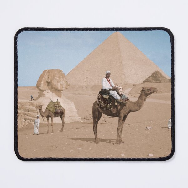 Item preview, The Great Pyramid of Giza and the Sphinx designed and sold by Cassowary Colorizations.