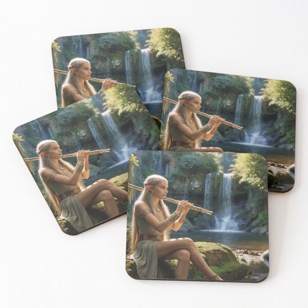 Artikelvorschau, Elven Harmony by the Waterfall entworfen und verkauft von BlareBlare.