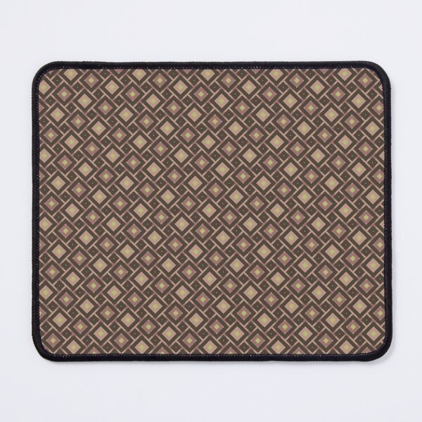 Item preview, Geometric Warm Neutrals Colorful Diamond Checkerboard designed and sold by Triplicate Limited.