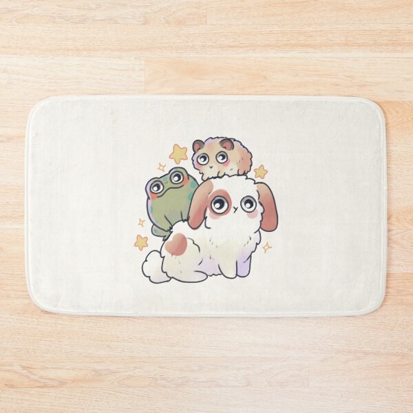 Item preview, Cute Bunny frog and hamster stack designed and sold by Artofmayara.