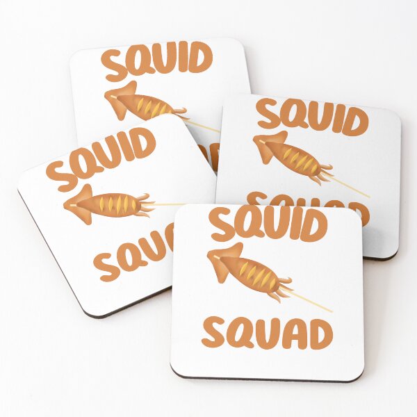 Item preview, Grilled Squid Squad Cute Funny Foodie Team Squid Lover Tee designed and sold by CCey.