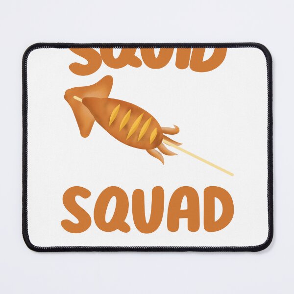 Item preview, Grilled Squid Squad Cute Funny Foodie Team Squid Lover Tee designed and sold by CCey.