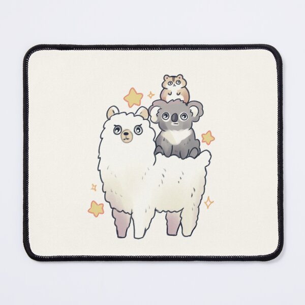 Item preview, Lama koala and hamster stack designed and sold by Artofmayara.