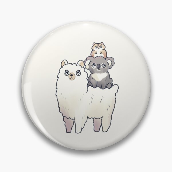 Item preview, Lama koala and hamster stack  designed and sold by Artofmayara.