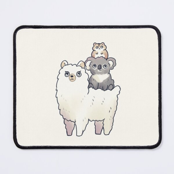 Item preview, Lama koala and hamster stack designed and sold by Artofmayara.