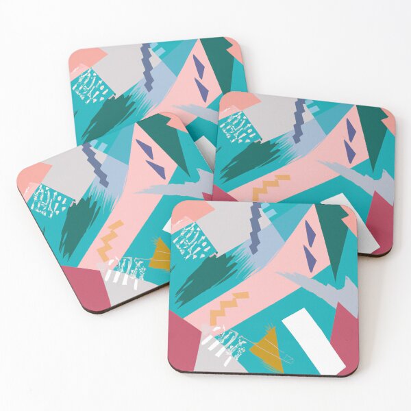 Item preview, Abstract & Colorful Memphis Pattern  designed and sold by Matoo5062.