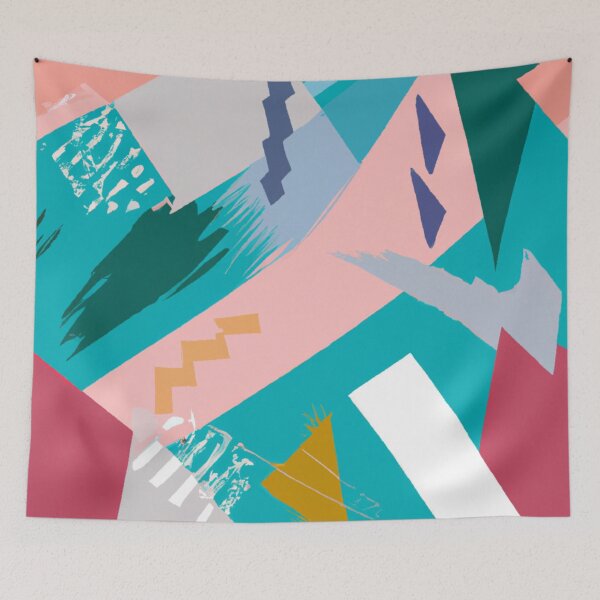 Item preview, Abstract & Colorful Memphis Pattern  designed and sold by Matoo5062.