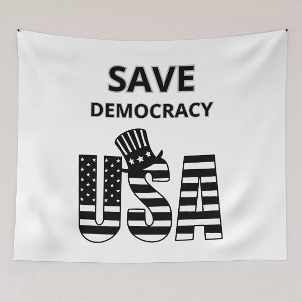 Item preview, Save Democracy Usa designed and sold by FunnyThings1.
