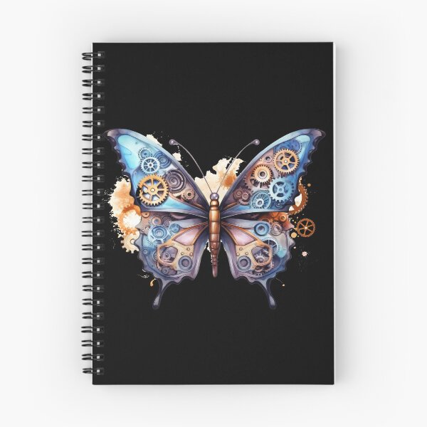 Item preview, Colorful Steampunk Butterfly - Steampunk Art designed and sold by Chaotic Joy.