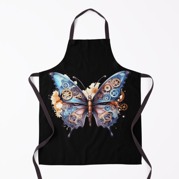 Artikelvorschau, Bunter Steampunk-Schmetterling - Steampunk-Kunst entworfen und verkauft von Chaotic Joy.