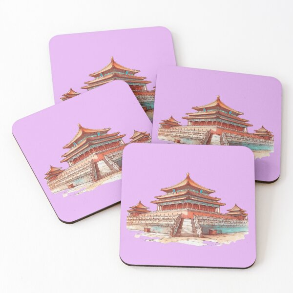 Item preview, 3D Sketch of Forbidden City - Chinese Imperial Palace Art,    designed and sold by PaintMeWorld.