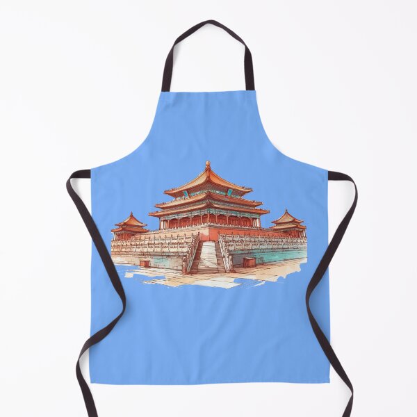 Item preview, Boceto 3D de la Ciudad Prohibida - Arte del Palacio Imperial Chino, designed and sold by PaintMeWorld.