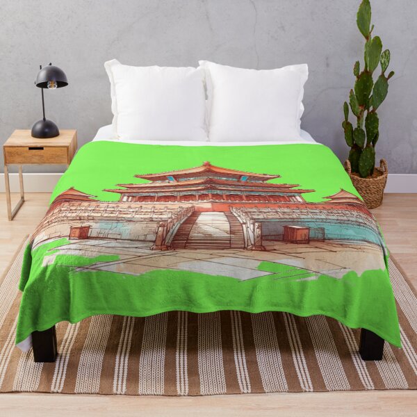 Item preview, 3D Sketch of Forbidden City - Chinese Imperial Palace Art,    designed and sold by PaintMeWorld.