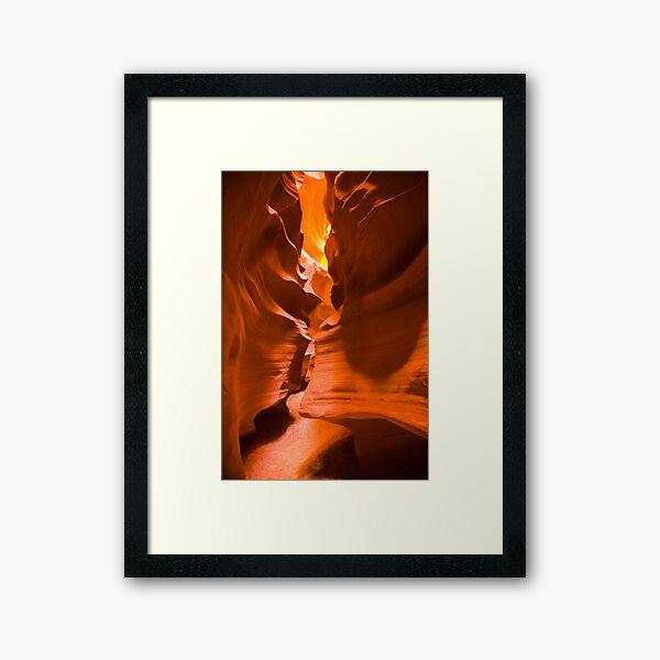 Antelope Canyon 10 Framed Art Print