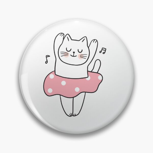 Item preview, dancing cat designed and sold by Artistasia.