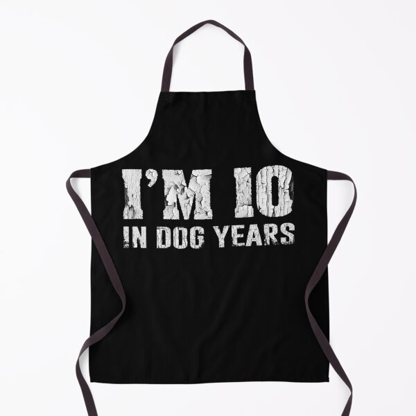 Item preview, I'm 10 in Dog Years Funny Dog Saying 70th Birthday designed and sold by Anouaramer.