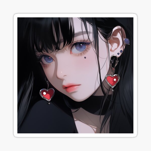 Galactic Anime Beauty - Selection 6 Sticker