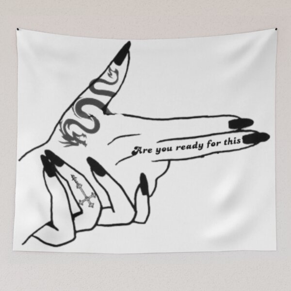 Item preview, hand gun- Are you ready for this designed and sold by catcraftss.