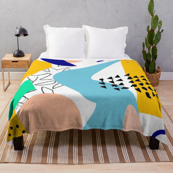 Item preview, Abstract & Colorful Memphis Pattern designed and sold by Matoo5062.