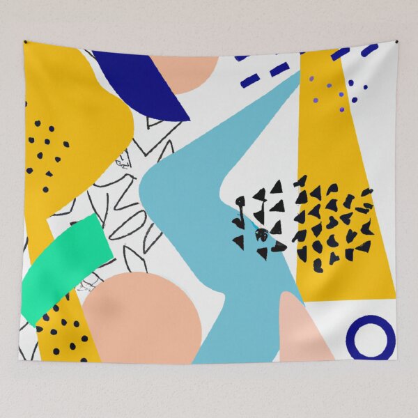Item preview, Abstract & Colorful Memphis Pattern  designed and sold by Matoo5062.