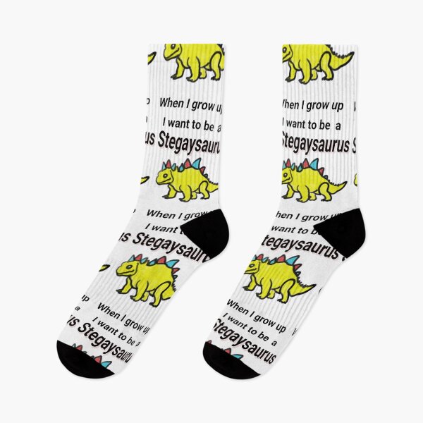 Item preview, When I grow up I want to be a Stegaysarus designed and sold by catherine calder.