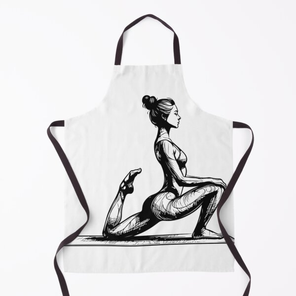 Item preview, Yoga Cartoon Anatomy Pose designed and sold by EliseLangloi.