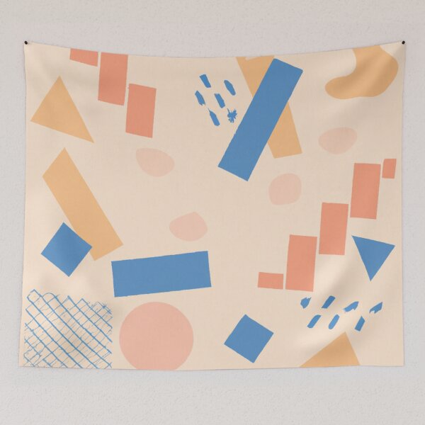 Item preview, Abstract & Colorful Memphis Pattern  designed and sold by Matoo5062.